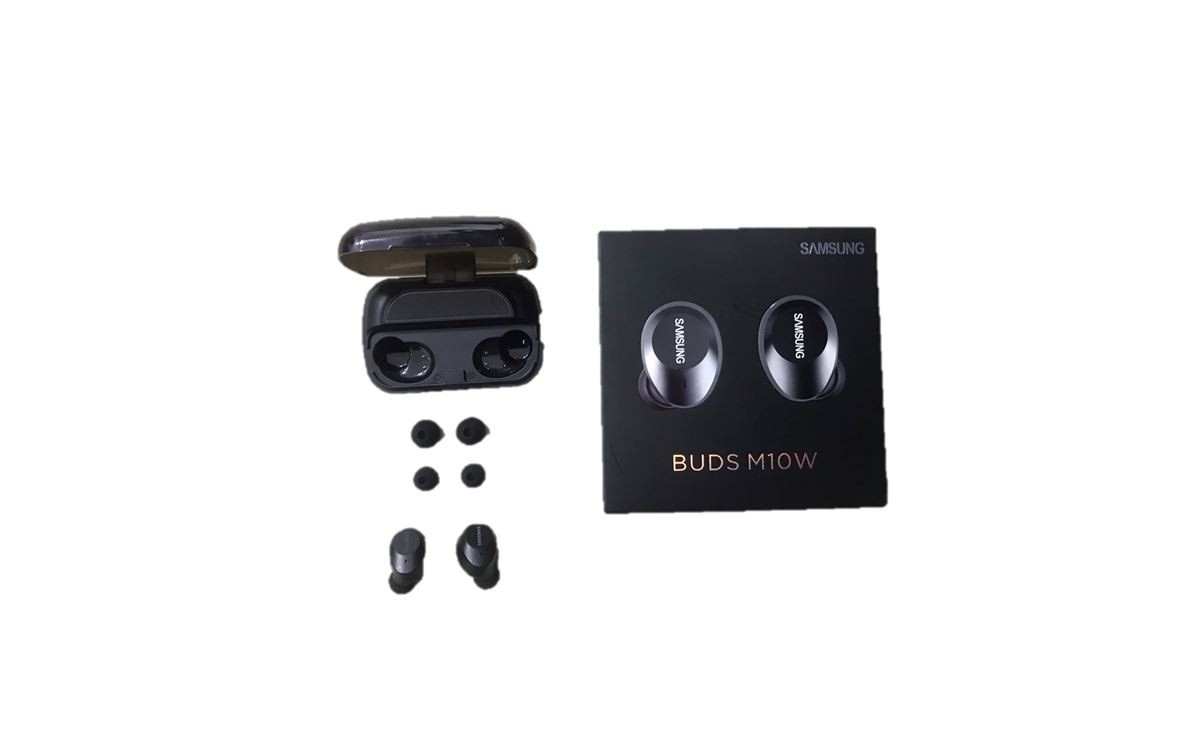 camaras y audio - Audifonos inalambricos Samsung buds M10W, el estuche funciona como Power Bank 