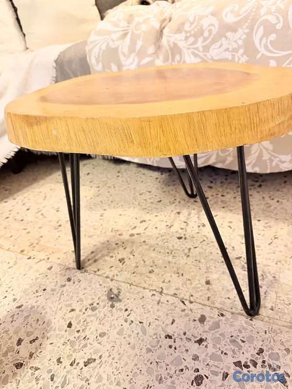 decoración y accesorios - MESITA DE CENTRO DE BAMBÚ 100% NATURAL  3