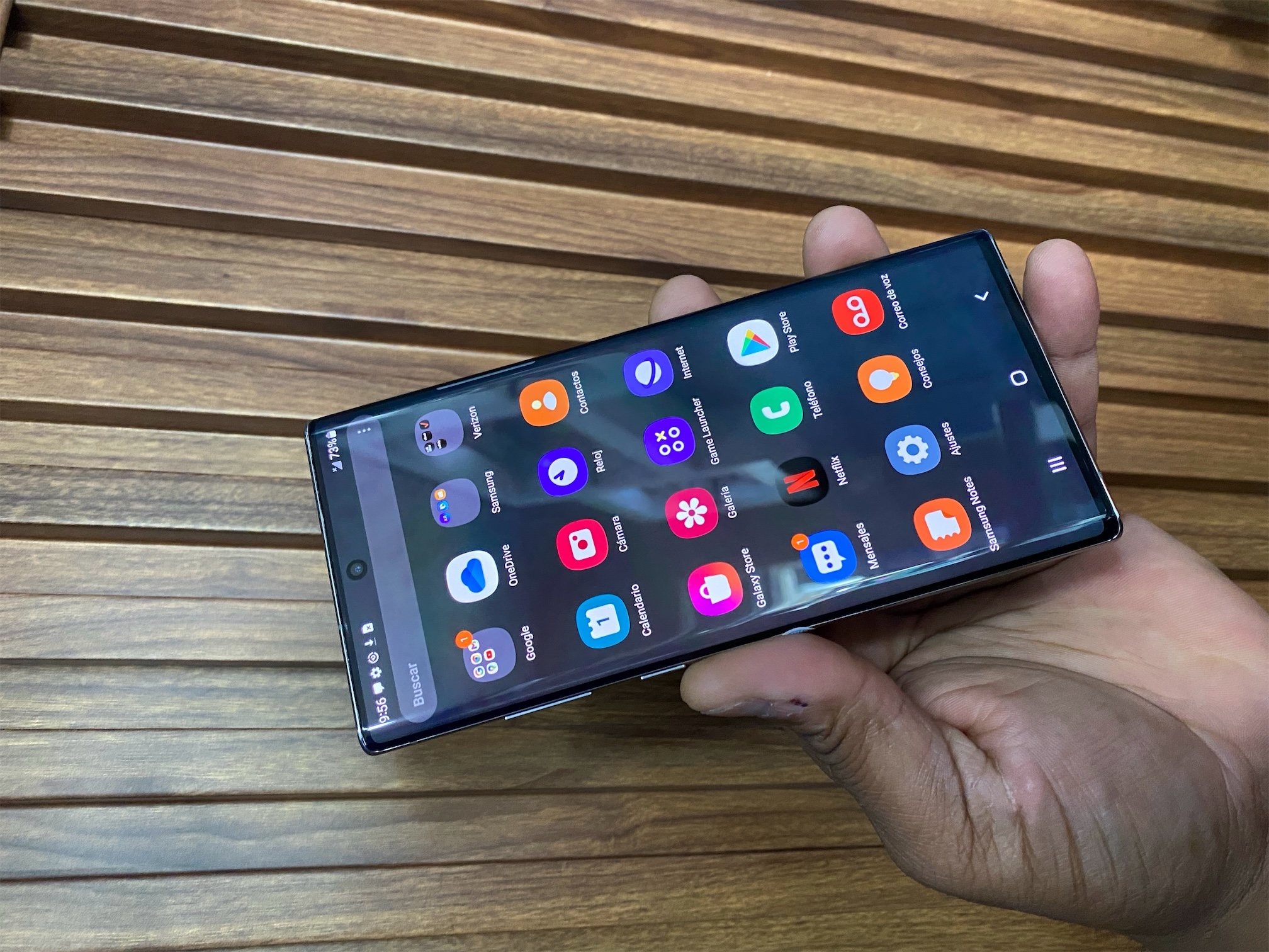 celulares y tabletas - Samsung Galaxy Note 10+ 5G 256GB Silver SM-N976V (Unlocked)  2