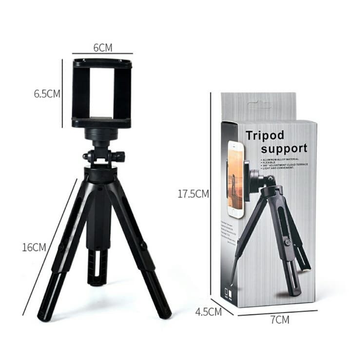accesorios para electronica - Mini Tripode Para Celular Camara Ligero de Mesa Portatil Compacto Home schooling 4