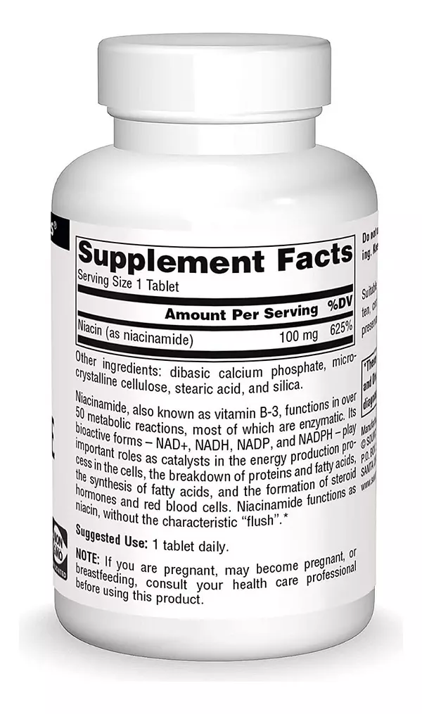 Salud y Equipamiento Médico - Niacinamida B-3 100 Mg 250 Tabletas 2