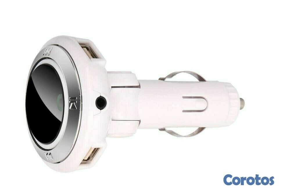 otros electronicos - Adaptador via FM para radio de vehiculos con función bluetooth, USB G9 2