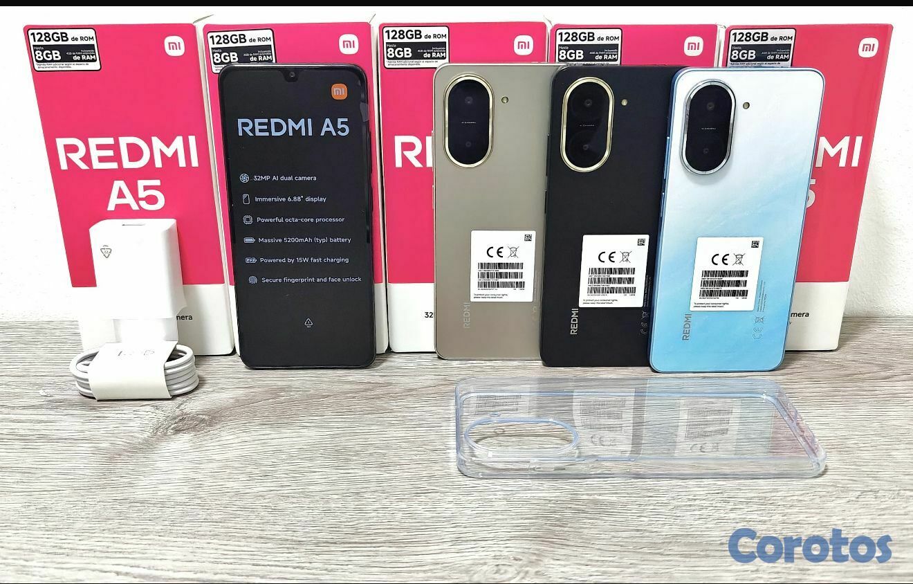 celulares y tabletas -  REDMI A5 2025 DE 64GB NUEVO DE CAJA
