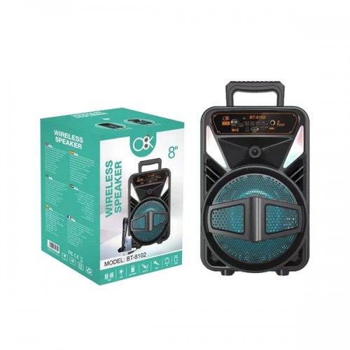 camaras y audio - BOCINA DE 8 PULGADAS WIRELESS SPEAKER BT-8102