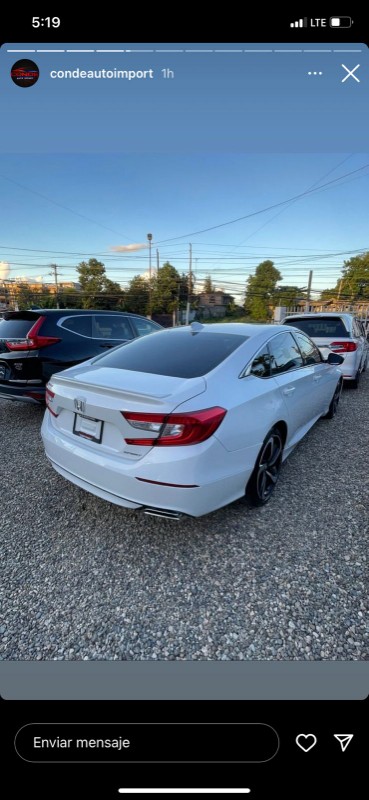 carros - Honda accord sport 2019 1