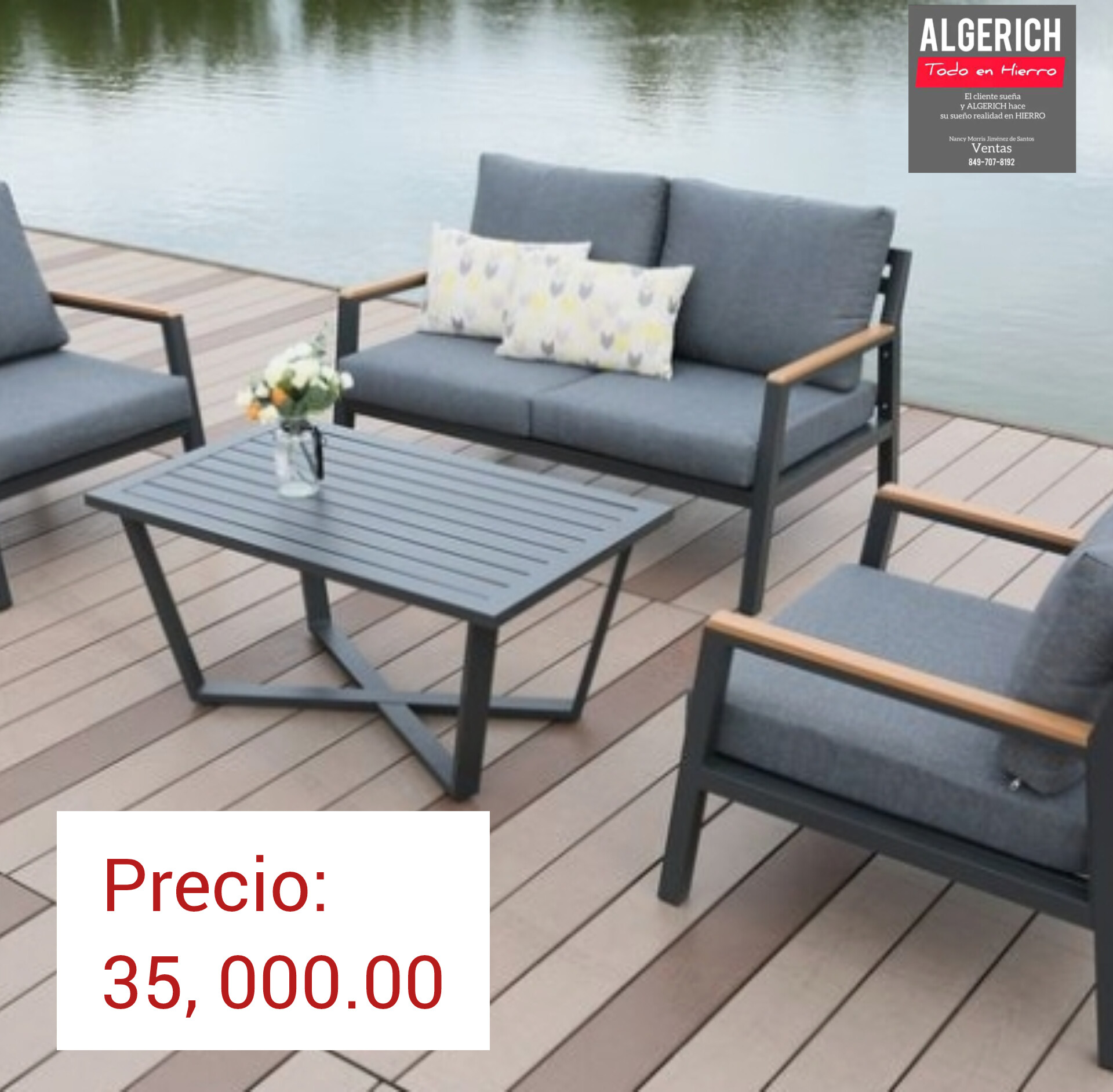 muebles y colchones - CAMAROTES, CAMAS, MUEBLES EN HIERRO GALVANIZADO. LA EXCELENCIA NOS DEFINE.  0