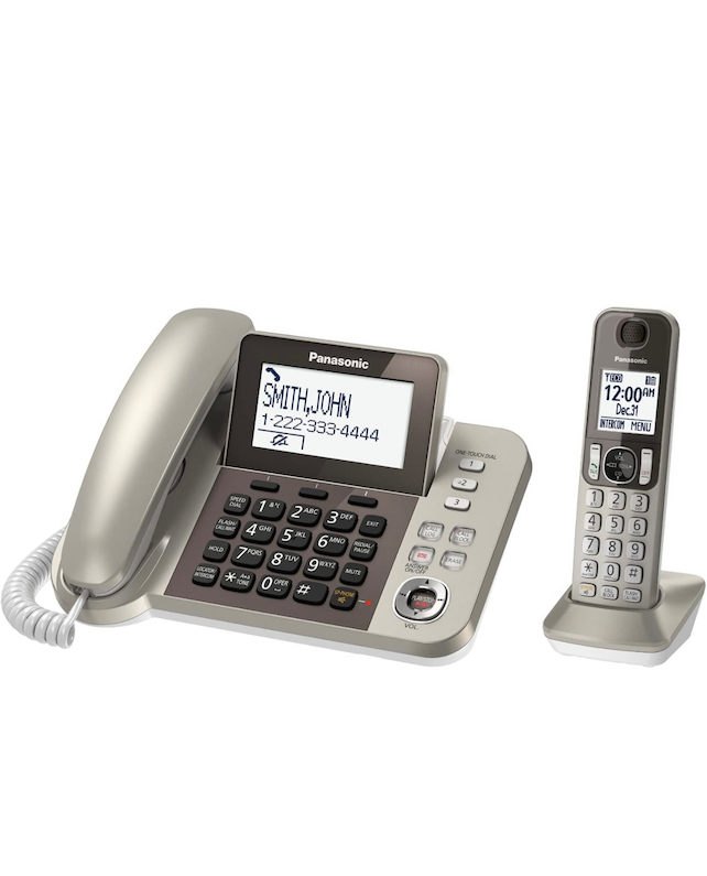 electrodomesticos - Panasonic KXTGF350N Dect 1-Handset teléfono fijo 1