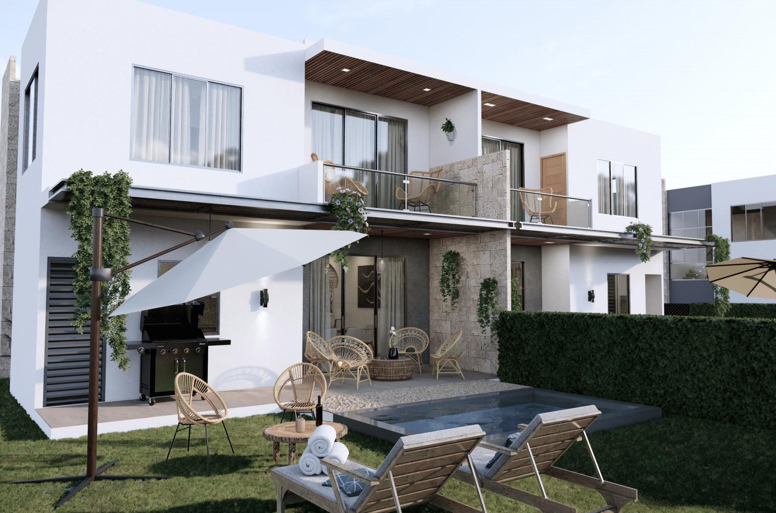 casas vacacionales y villas - VENTAS DE VILLAS EN PUNTA CANA- REPUBLICA DOMINICANA 3