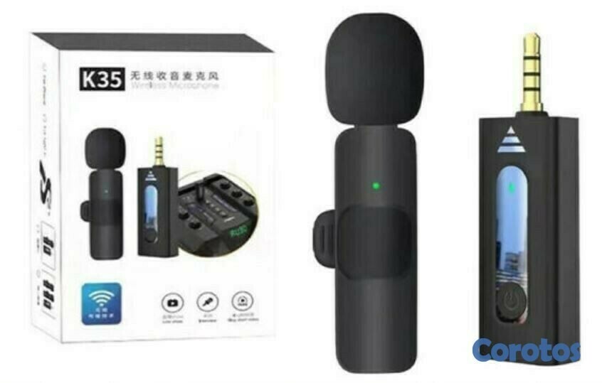 accesorios para electronica - Microfono inalambrico con conector 3.5 mm para telefono, tablet 2