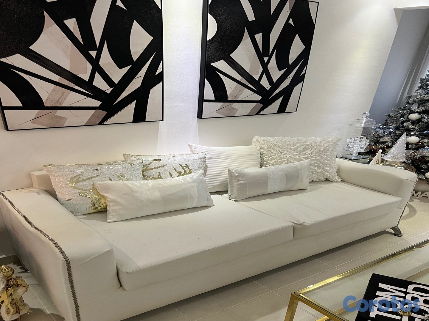 muebles y colchones - Dos sofa 1