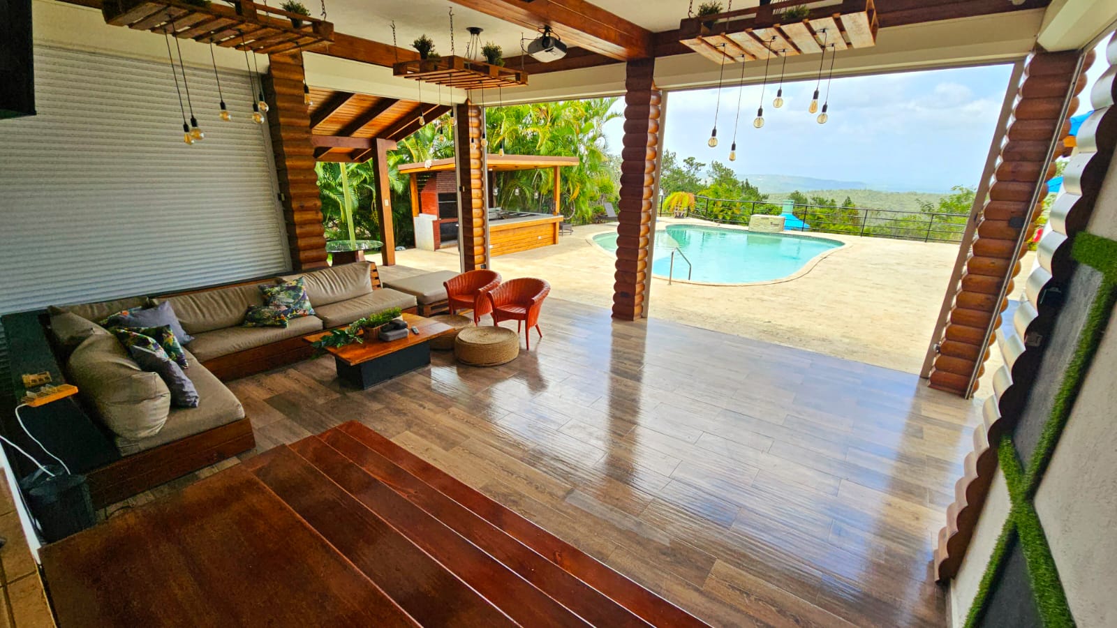 casas vacacionales y villas - Villa en Jarabacoa en Venta Amueblada con Vista  10