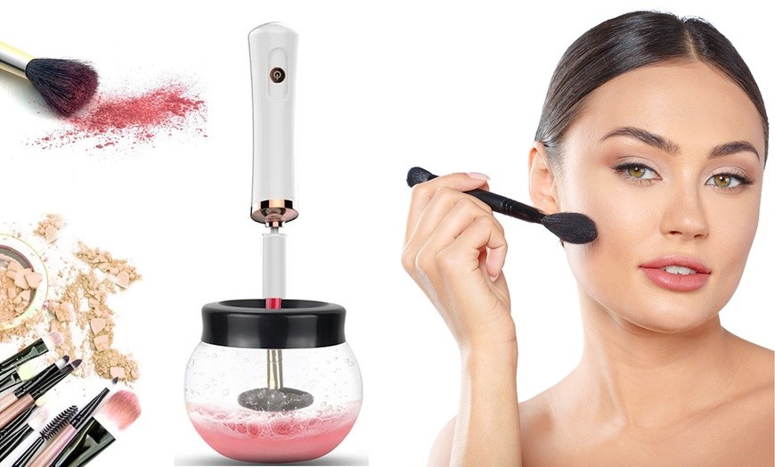 salud y belleza - LIMPIADOR DE BROCHAS DE MAQUILLAJE ELÉCTRICO. 3
