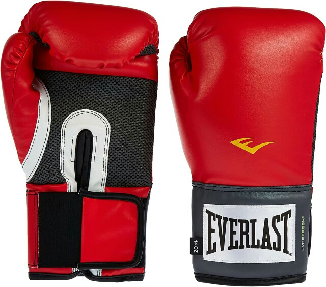 Everlast Pro Style Guantes de Boxeo (Red, 12 oz.)