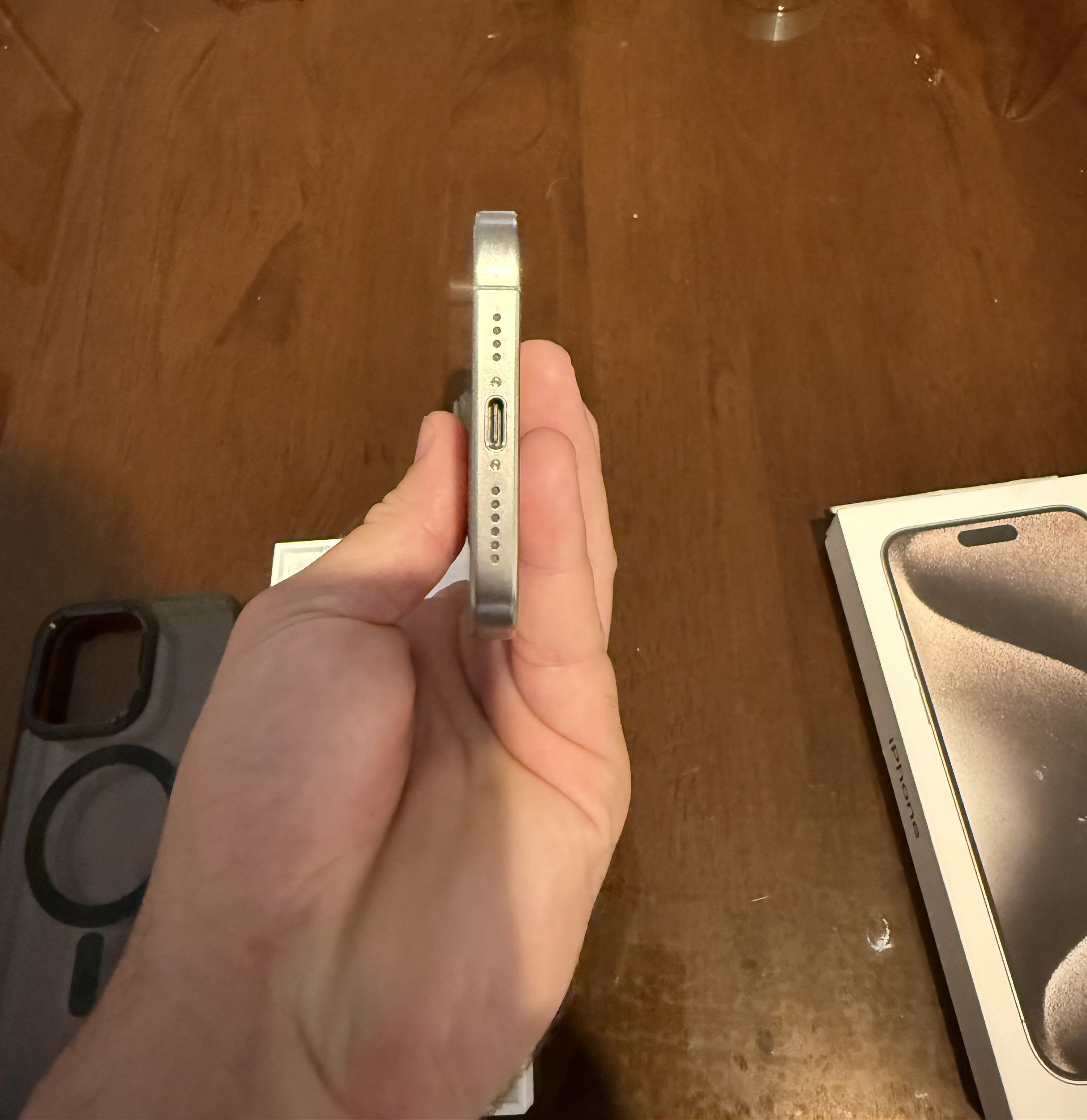 celulares y tabletas - iPhone 15 Pro Max, 256 GB,Unlock,10/10 único dueño 6