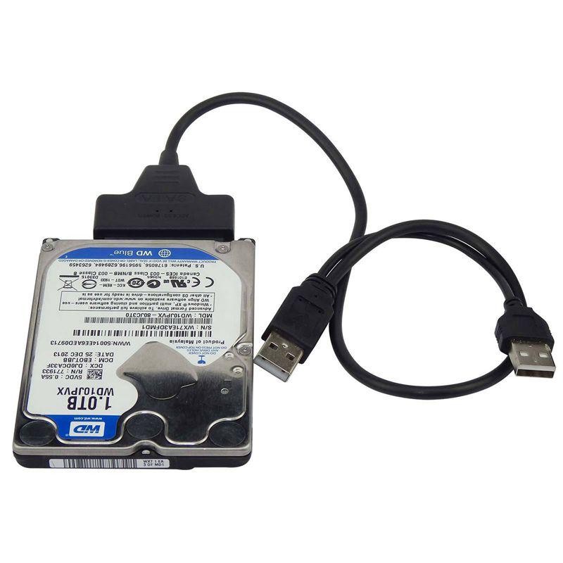 Cable Adaptador de USB a  Disco Duro SATA 3.0 Adaptador USB a SATA Conector USB  1