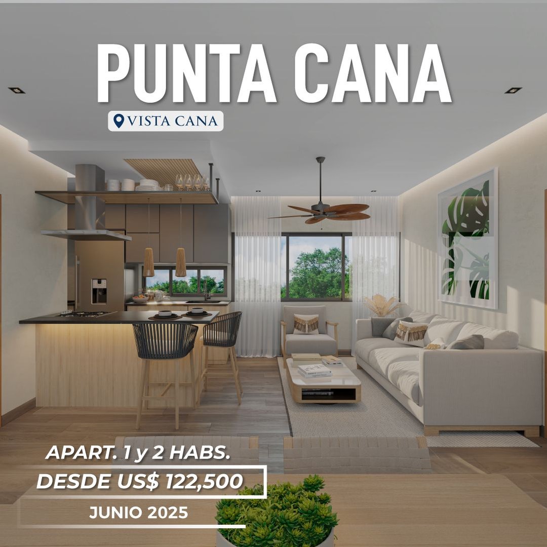 apartamentos - Vendo Apartamento en Punta Cana  3