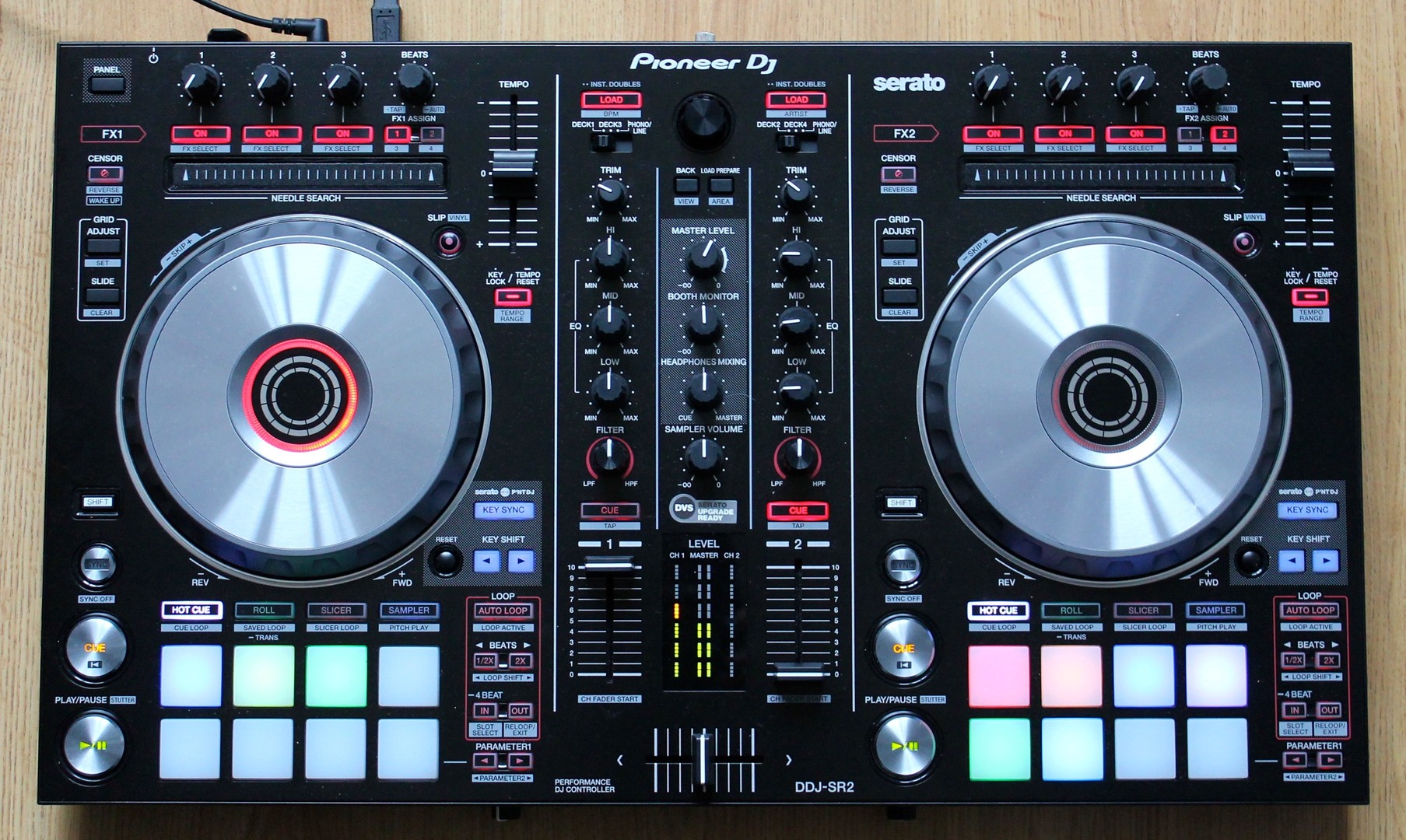 instrumentos musicales - Mixer Smart Controladora DJ Platos Consola Pioneer PromaxcultraS23macsamsiphnote 6