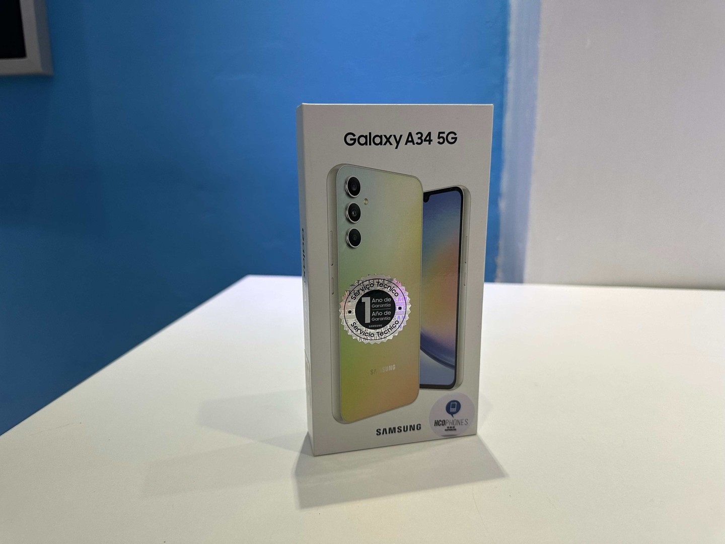 celulares y tabletas - Samsung Galaxy A34 5G 128GB sellados en su caja desbloqueado en 14,800 NEG