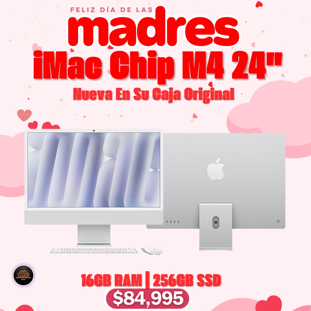computadoras y laptops - Oferta iMac 24” Chip M4 16GB RAM | 256GB SSD Nueva Con Garantía Apple  0