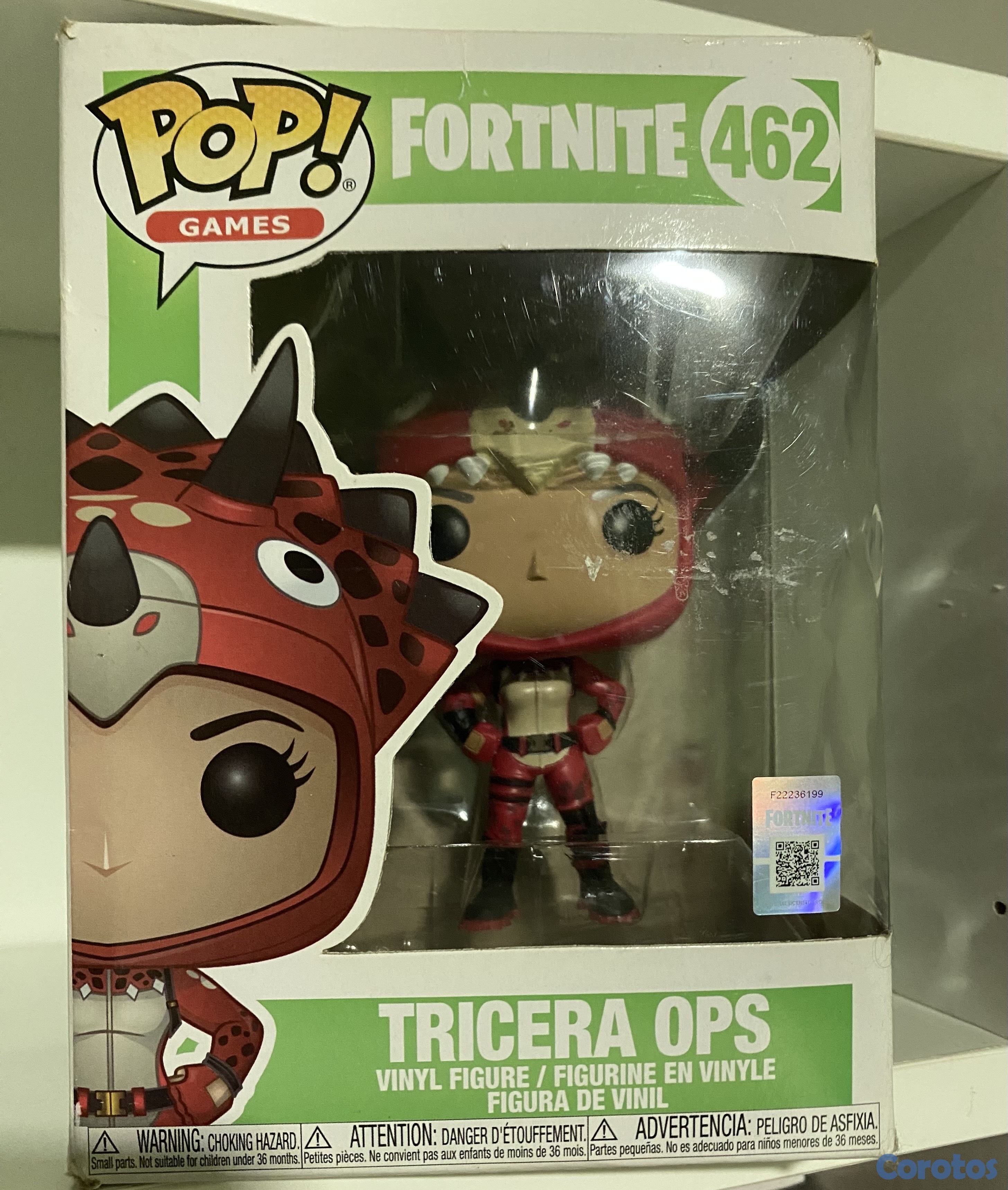 hobby y coleccion - Figura Tricera Ops - Fornite 1