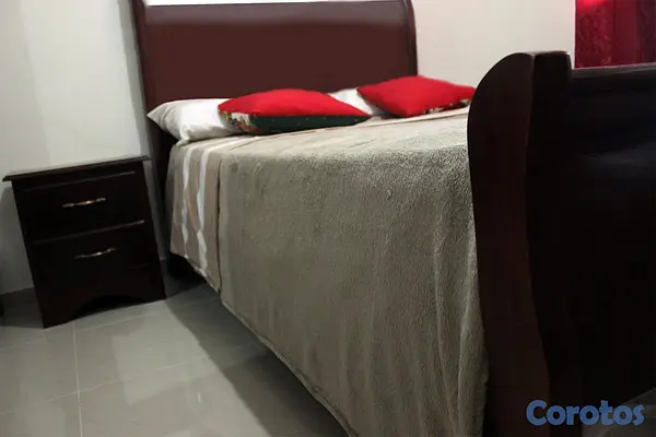 muebles y colchones - Juego de Habitación Trineo confortable. Nuevo 5