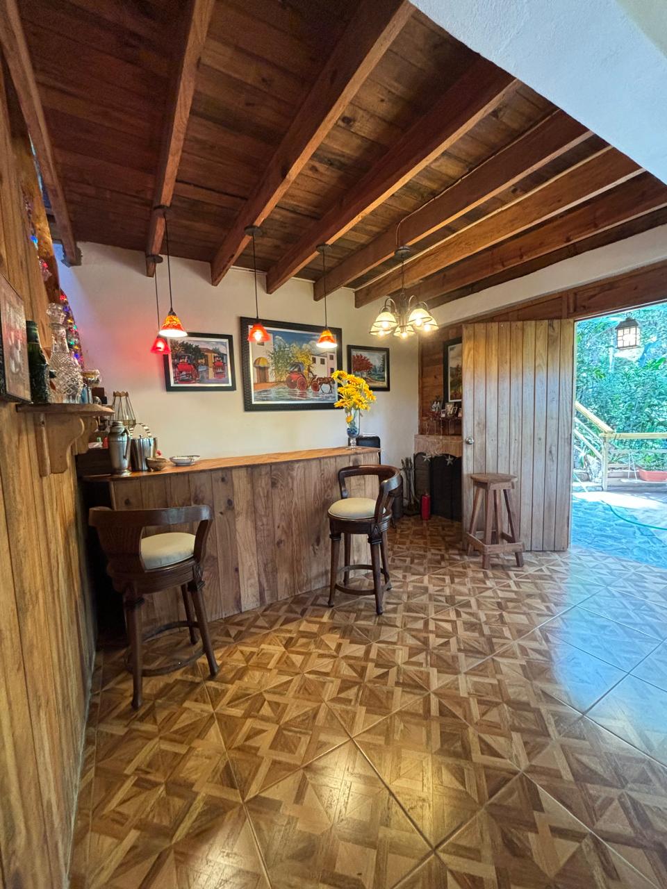 casas vacacionales y villas - Venta de Villa en Jarabacoa con Picuzzi 7