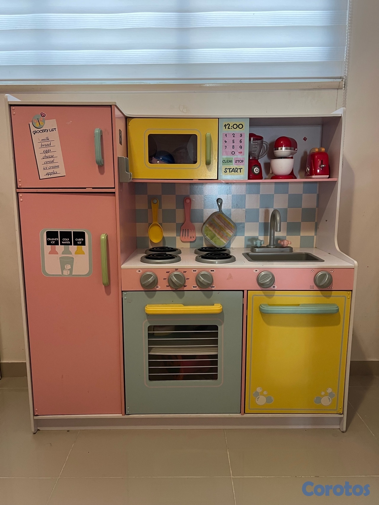 juguetes - Cocinita de juguete en madera 1