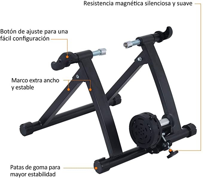 bicicletas y accesorios - ROLO para bicicleta RODILLO MAGNÉTICO DE ENTRENAMIENTO bici estacionaria 4
