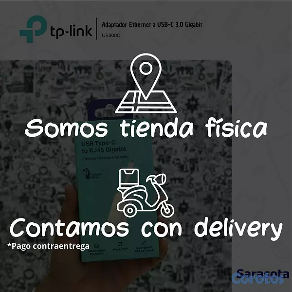 accesorios para electronica - TP-Link Adaptador Ethernet a USB-C UE300C 3