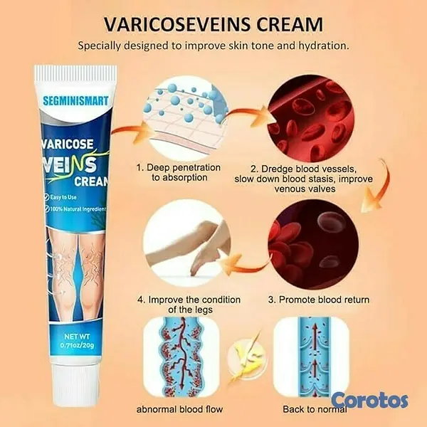salud y belleza - CREMA PARA VENAS VARICOSAS	 7