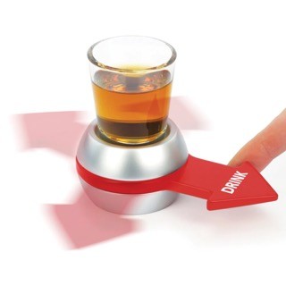 hobby y coleccion - Juego de fiesta Spin Shot para adultos, diversión para beber  3