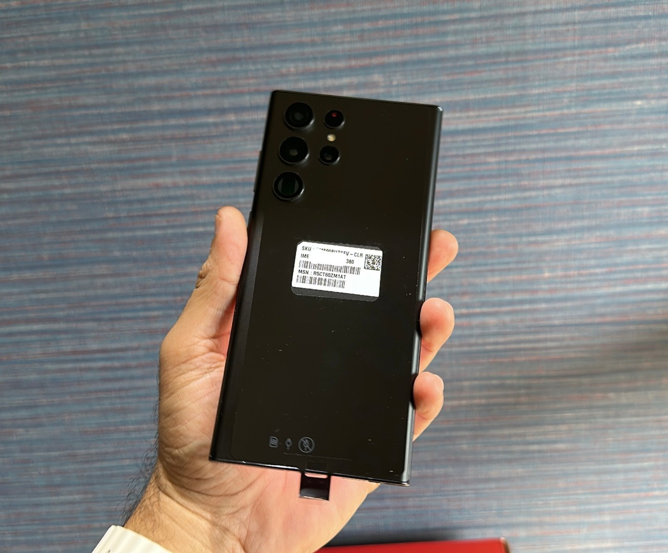 celulares y tabletas - Vendo Samsung Galaxy S22 ULTRA 512GB Negro Nuevos Desbloqueados, RD$ 50,500 NEG