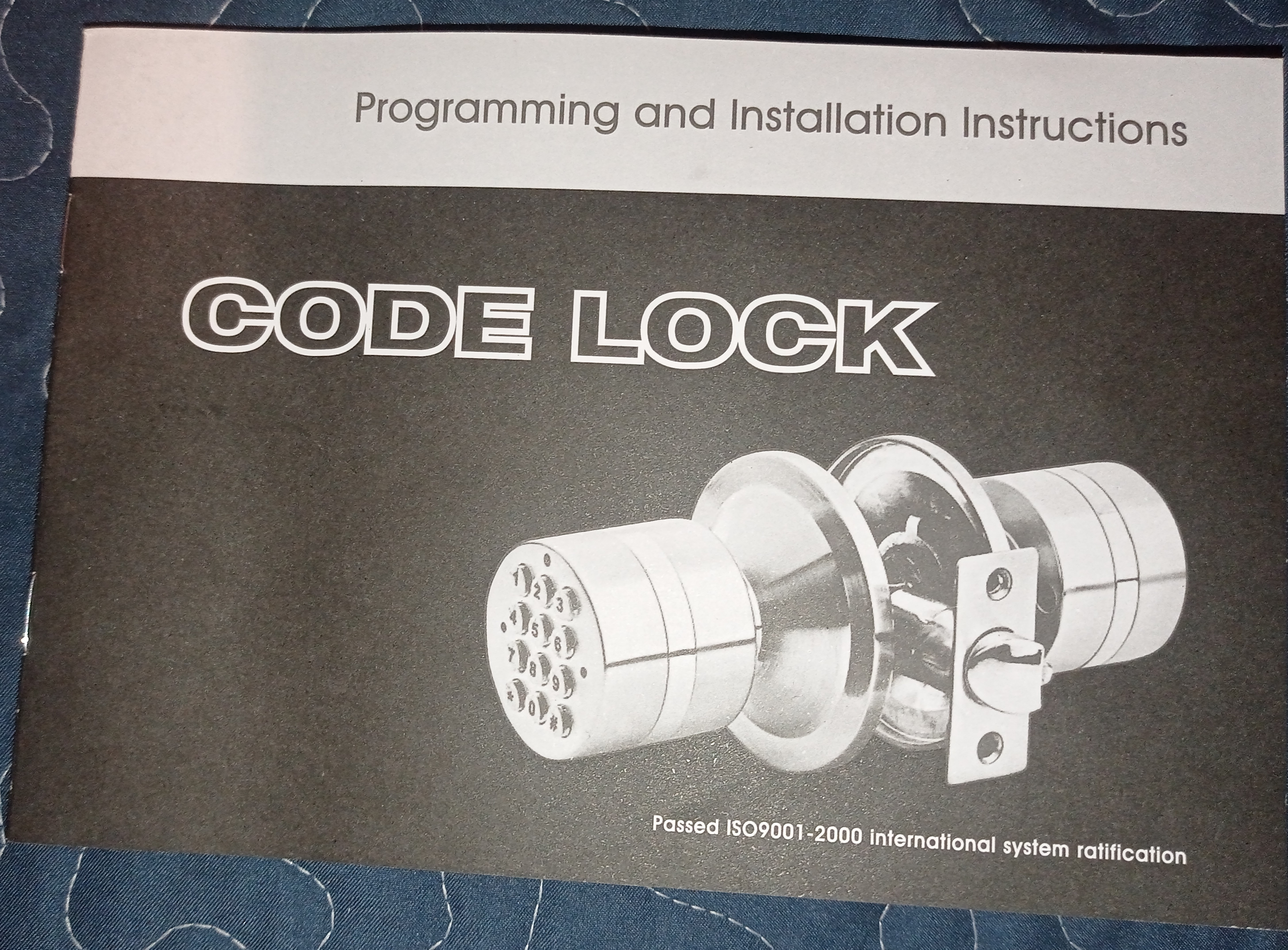 otros electronicos - Cerrojo Electronico (Code Lock) 4