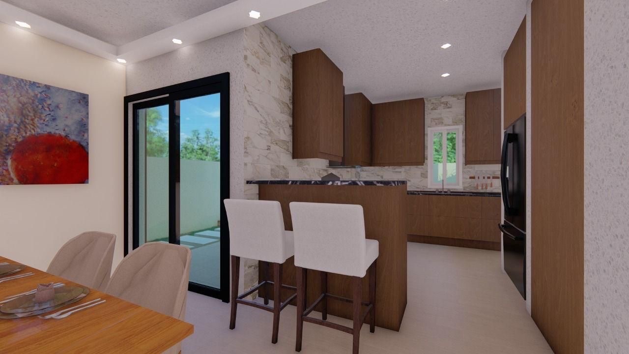 casas - venta de casa con patio grande en la autopista de san isidro Santo Domingo este  2