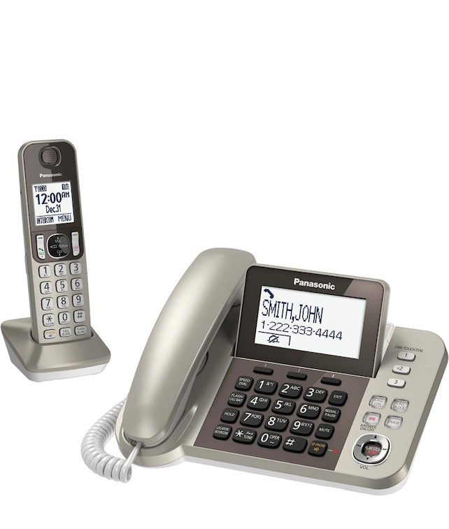 electrodomesticos - Panasonic KXTGF350N Dect 1-Handset teléfono fijo 2