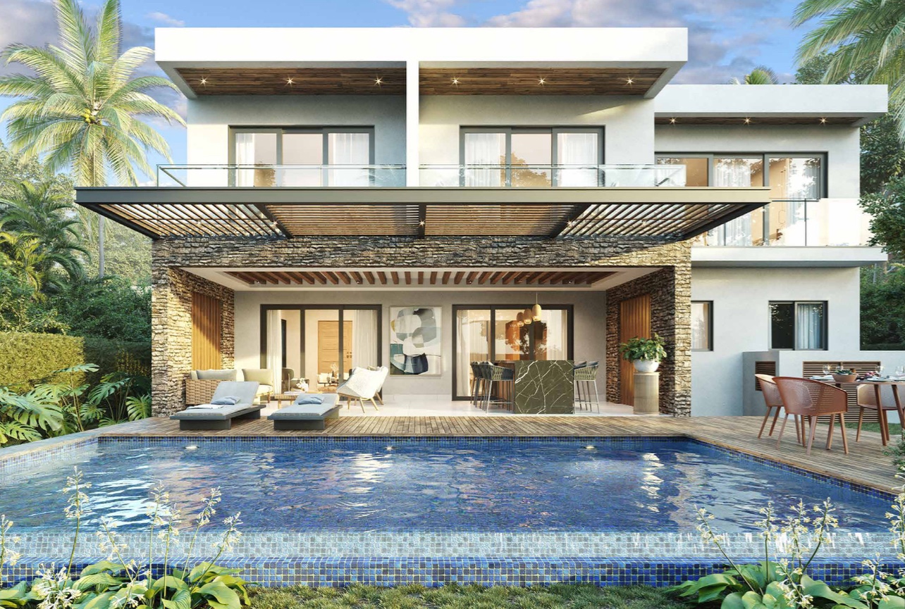 casas vacacionales y villas - Hermosas Villas en Punta Cana Village  2