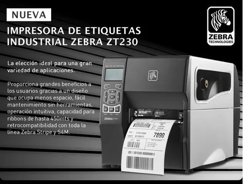 impresoras y scanners - IMPRESORA  ZEBRA ZD410,DE ETIQUETAS,CODIGOS TERMICO DIRECTO, USB, VELOCIDAD 152M