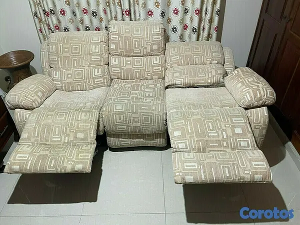muebles y colchones - Sofa reclinable 2 + 1 2