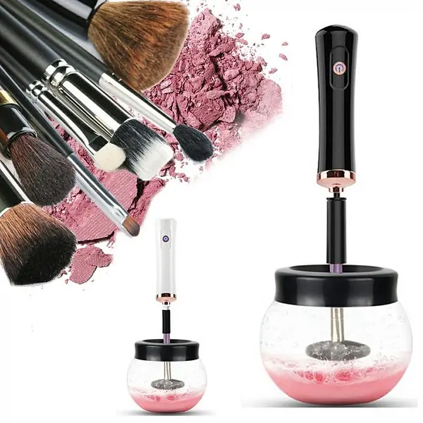 salud y belleza - LIMPIADOR DE BROCHAS DE MAQUILLAJE ELÉCTRICO. 5