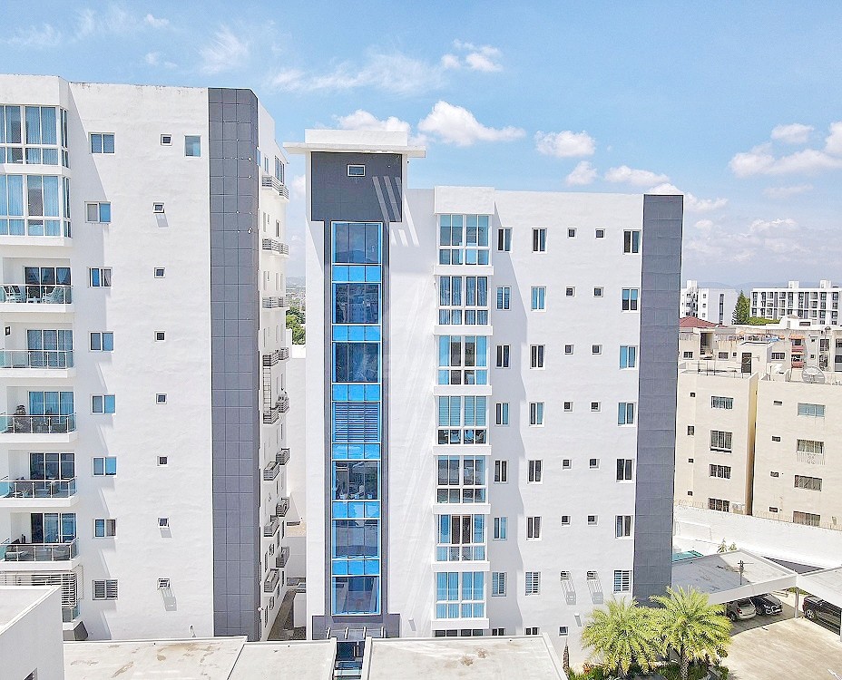 apartamentos - 8VO NIVEL CON ELEVADOR Y GIMNASIO RINCON LARGO SANTIAGO  9