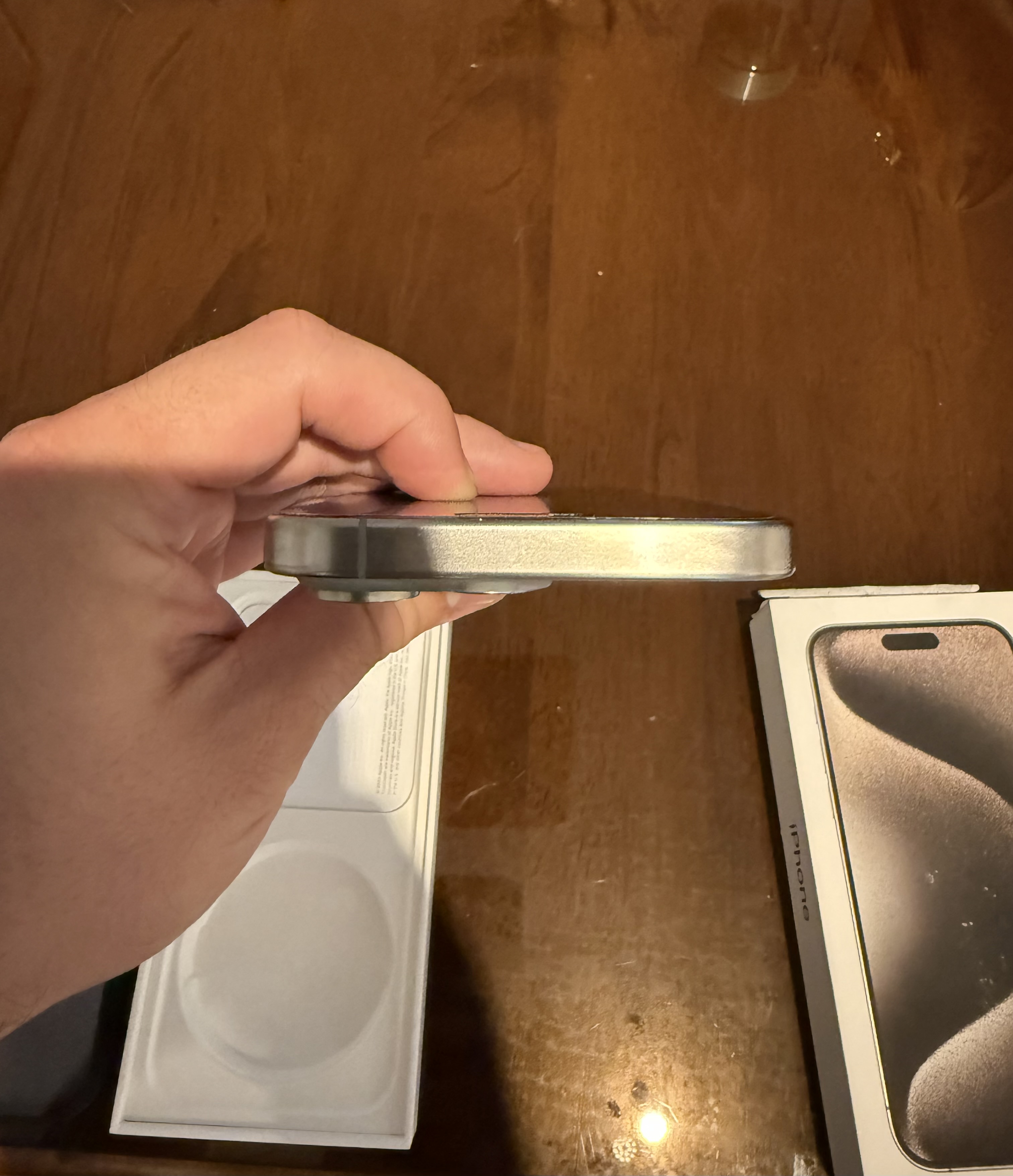 celulares y tabletas - iPhone 15 Pro Max, 256 GB,Unlock,10/10 único dueño 7