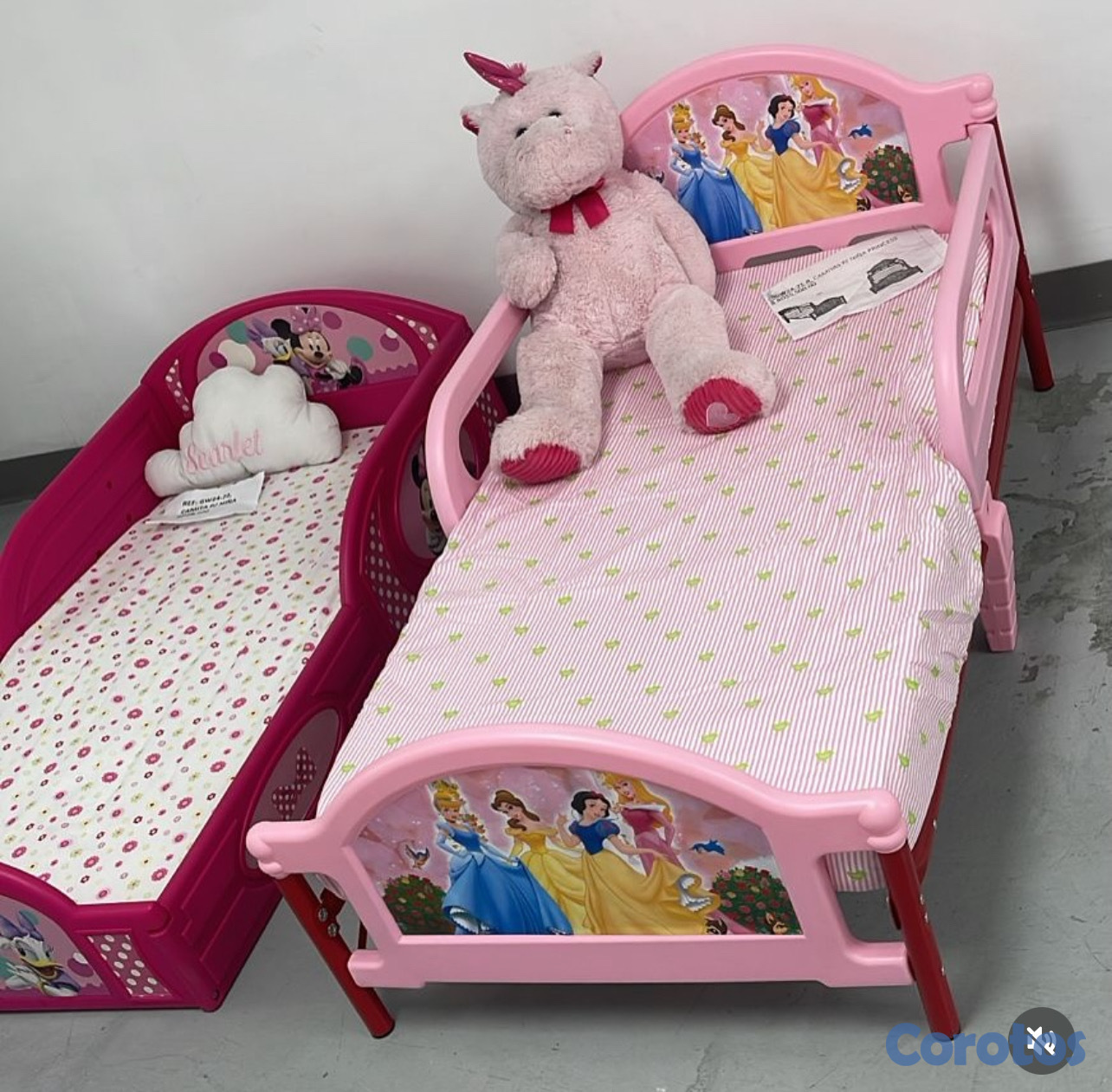 muebles - Cama importada para niñas medidas 29x54” INCLUYE COLCHÓN Nueva en su caja  5