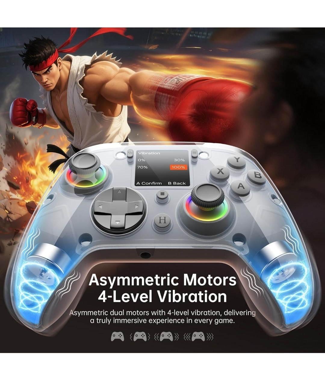consolas y videojuegos - Control para Nintendo SWITCH, PS4 Y XBOX 6