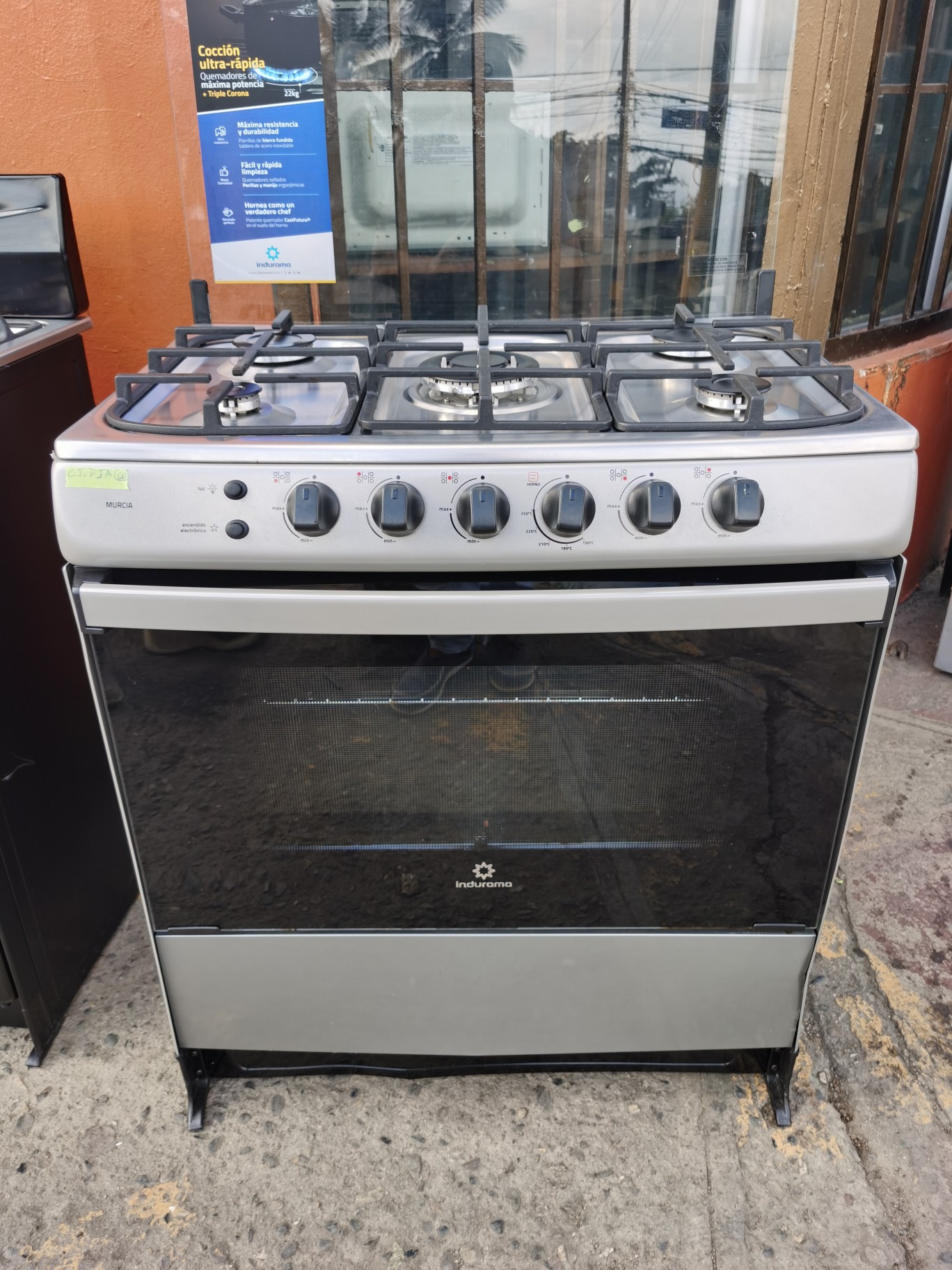 cocina - Estufa 31'pulg indurama
