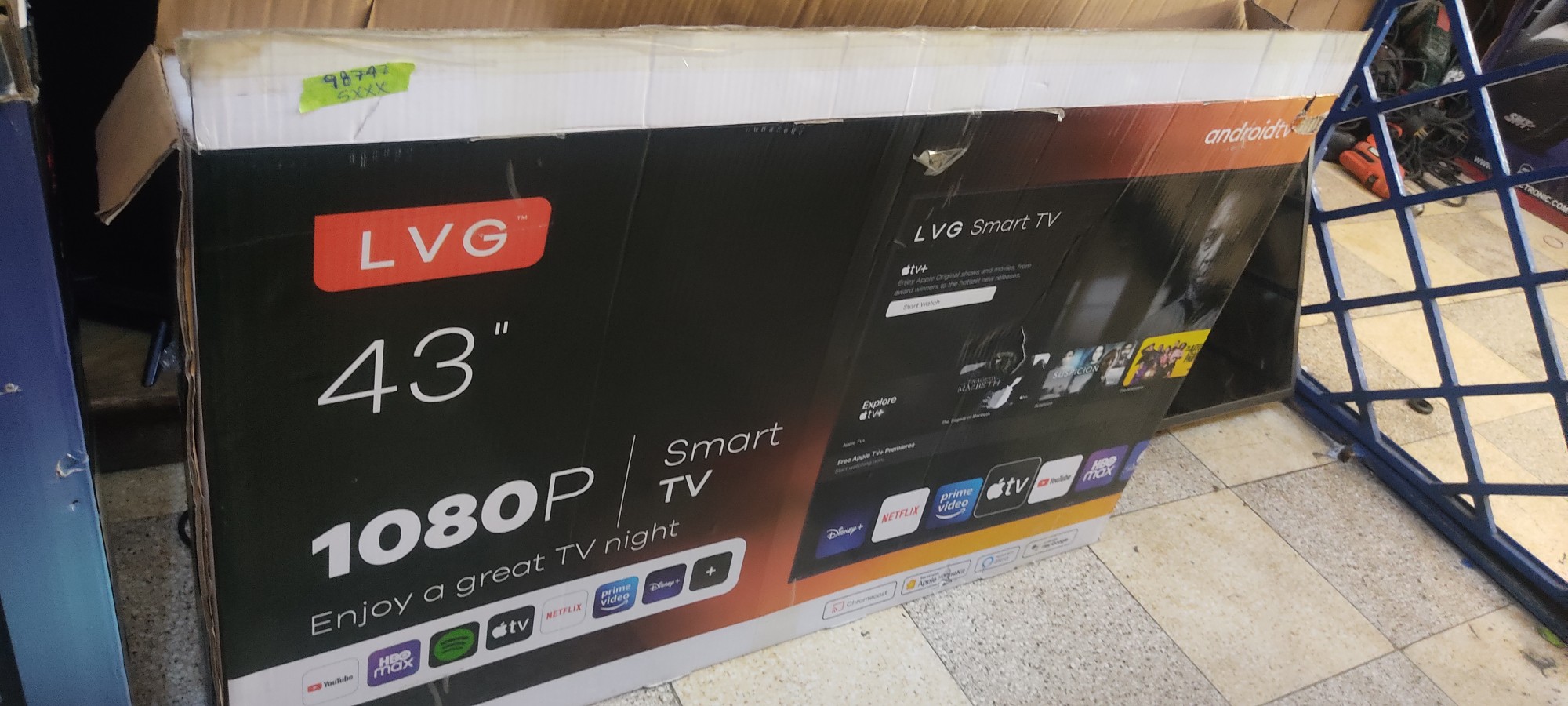 tv - Tv smartv 43pulgadas lvg en caja 1080p 1