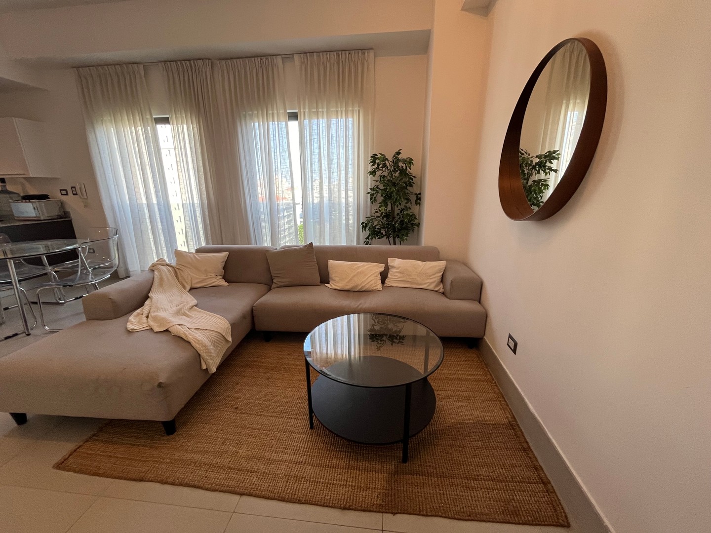 apartamentos - Apartamento En Alquiler En Piantini Amueblado De Una Habitación 0