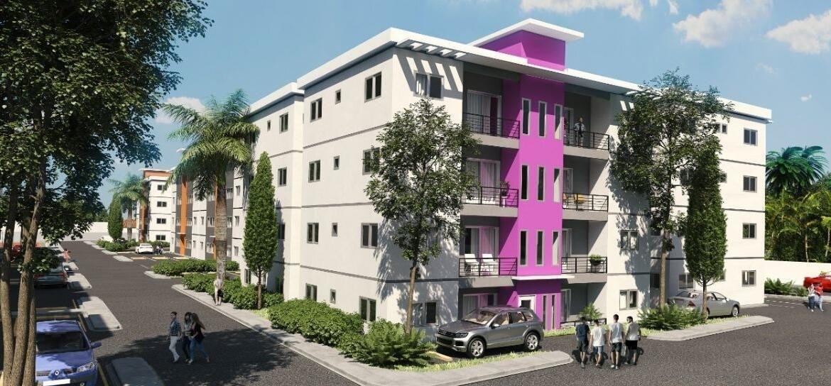 apartamentos - Apartamento en venta #24-1444 de 3 dormitorios, garaje, piscina, balcón. 2