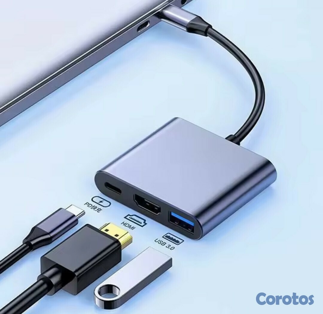 accesorios para electronica - Adaptador Tipo C a HDMI  2