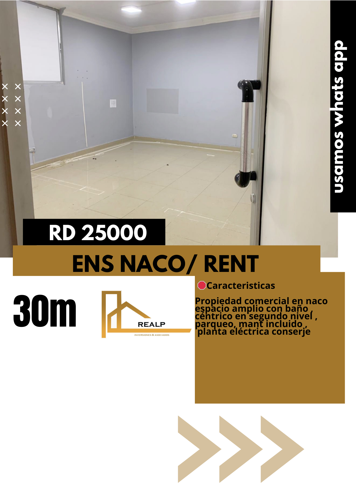 oficinas y locales comerciales - Local en Naco 