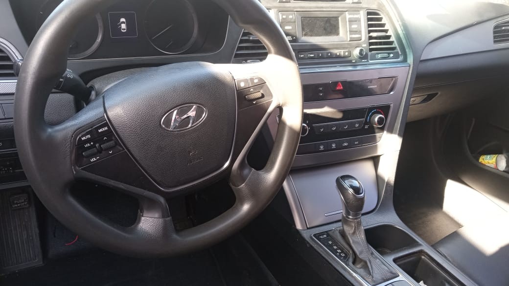 carros - HYUNDAI SONATA 2017 BLANCO RECIEN IMPORTADO. 1